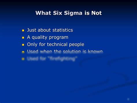 Solution Lean Six Sigma Complete Presentation Studypool