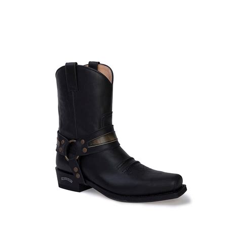 Botas Sendra Seta Western Para Hombre De Cuero Negro Con Arn S