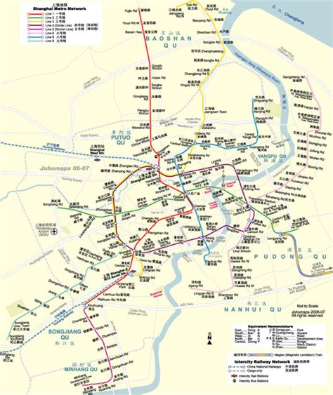 Shanghai Metro Map - Shanghai China • mappery