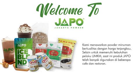 JAPO Distributor Bubuk Minuman Terbaik Di Jakarta