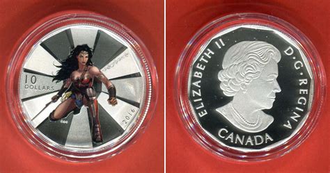 Kanada 10 Dollar Silbermünze 1 2 Unze 2016 Batman v Superman Dawn