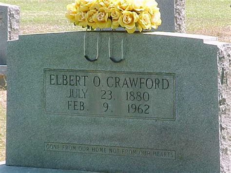 Elbert O Crawford 1880 1962 Memorial Find A Grave