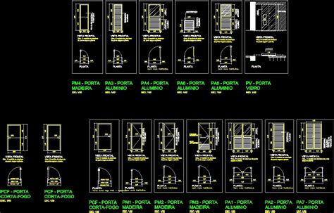 Bloco De Porta Autocad Retoedu