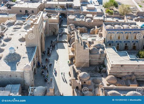 Arquitetura Hist Rica De Khiva Usbequist O Fotografia Editorial