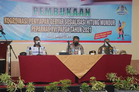 Wakapolda Papua Hadiri Acara Koordinasi Persiapan Sosialisa