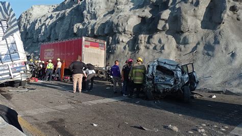 Accidente maxipista León Aguascalientes Identifican a víctimas de la