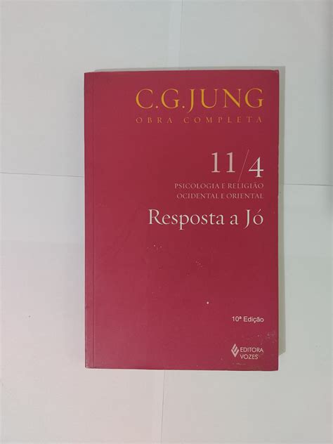 Resposta a Jó C G Jung Obra Completa Seboterapia Livros