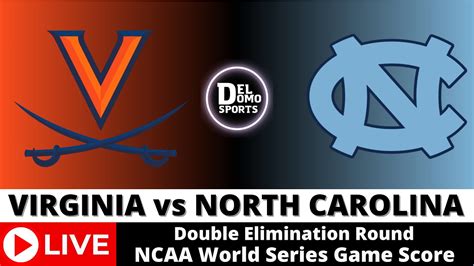 Virginia Vs North Carolina Live ⚾ Ncaa Baseball World Series Jun 14