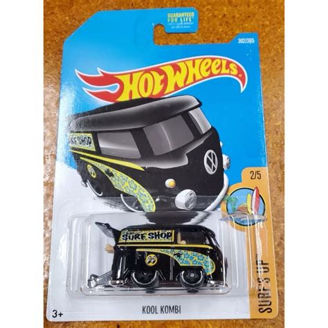 Hot Wheels Kool Kombi Hot Surf S Up 2015 Black Mooneyes Shopee Singapore