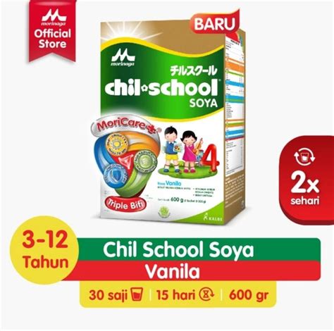 Morinaga Chil School Soya Vanila 600Gr | Lazada Indonesia