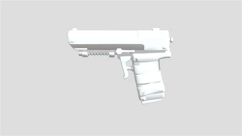 Semi Auto Pistol Download Free 3d Model By Massboxin [d0fd034