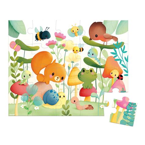 Puzzle Janod bébé puzzle 20 pièces animaux enfant 2 ans Janod