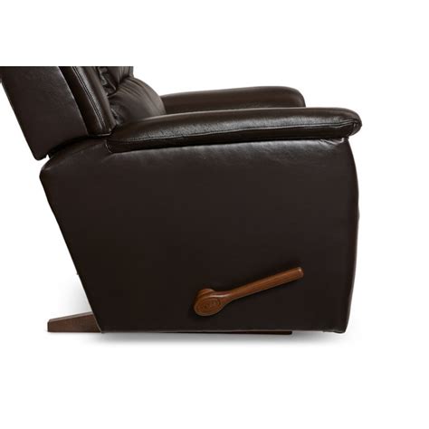 La Z Boy Rosewood Leather Match Rocking Recliner Wayfair Canada