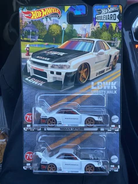 2023 HOT WHEELS Boulevard LB ER34 Super Silhouette Nissan Skyline Lot