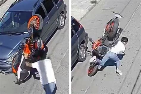 Video Le Prestan Moto Robada Hace Caballito Choca Y Se Mata