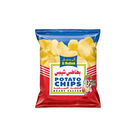 Al Mudhish Potato Chips Ready Salted 15g Online In Qatar Al Mudhish Chips At Best Price