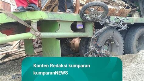 Truk Tabrak Kendaraan Hingga Pejalan Kaki Di Tanah Datar Tewas