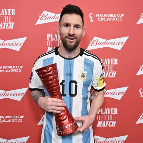 Lionel Messi Brasil on Twitter Messi o troféu Man Of The Match