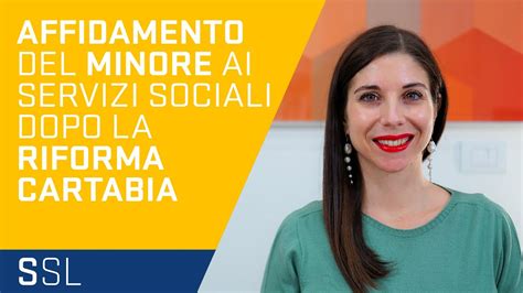 SERVIZI SOCIALI E PROCEDIMENTI MINORILI AFFIDAMENTO AI SERVIZI SOCIALI