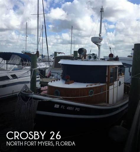 26 Crosby Crosby Yachts Classic 26 Tug Trawler 1983 North Fort Myers