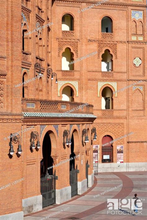 Spain Madrid Plaza De Toros Monumental De Las Ventas Arena Opened In