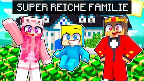 ADOPTIERT Von Einer SUPER REICHEN FAMILIE In MINECRAFT Realtime