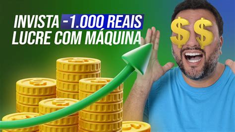 19 MELHORES MÁQUINAS LUCRATIVAS para investir em 2024 Máquinas para