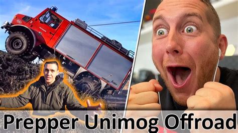 Survival Mattin PREPPER UNIMOG in den OFFROAD Gelände TEST M4cM4nus