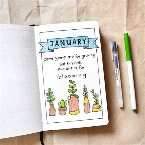 31 January Bullet Journals: Get Ready for The Start of Something New ...