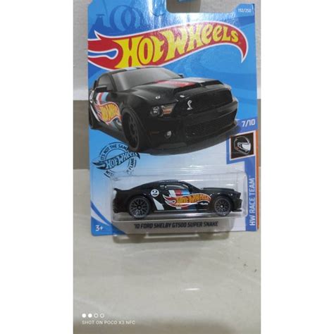 Original Hot Wheels 10Ford Shelby GT500 Super Snake Shopee Malaysia