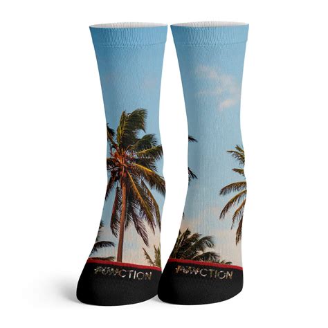 Function Palm Trees Fashion Sock Function Socks