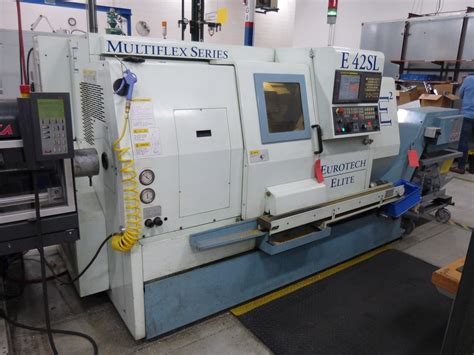 Used 2004 EUROTECH E42SL LIVE TOOL CNC LATHE Lathes CNC 52446 Asset