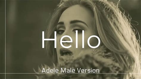 [male Version] Hello Adele Youtube