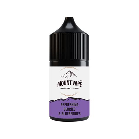 Mount Vape Refreshing Berries Blueberries 10ml 30ml Thessvape