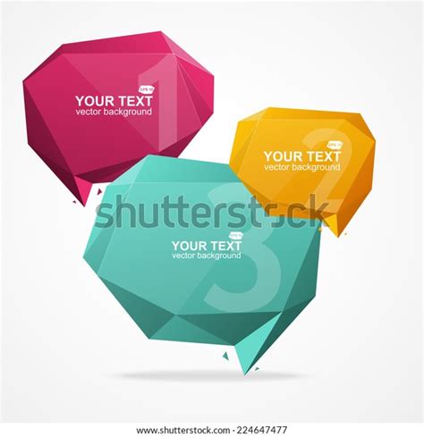 Vector Colorful Text Boxes Infographics Options Stock Vector Royalty