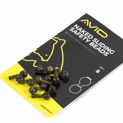 Avid Carp Naked Sliding Safety Beads The Tackle Shack