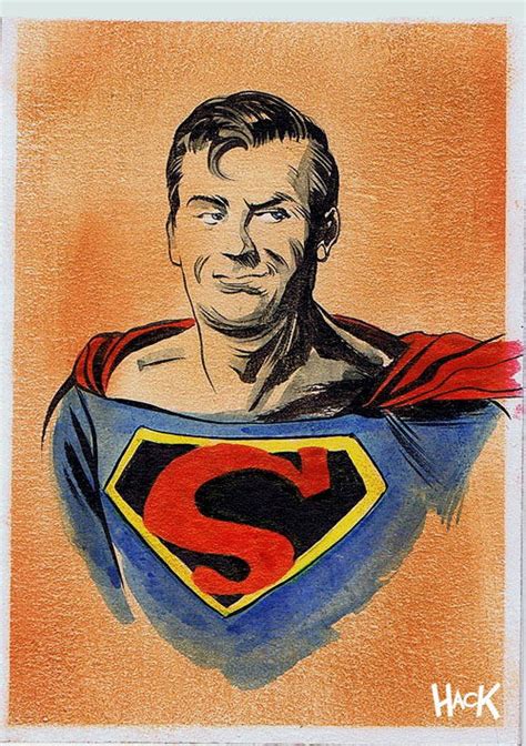 Golden Age Superman Sketchcard In Robert Hack S Sketchcards PERSONAL