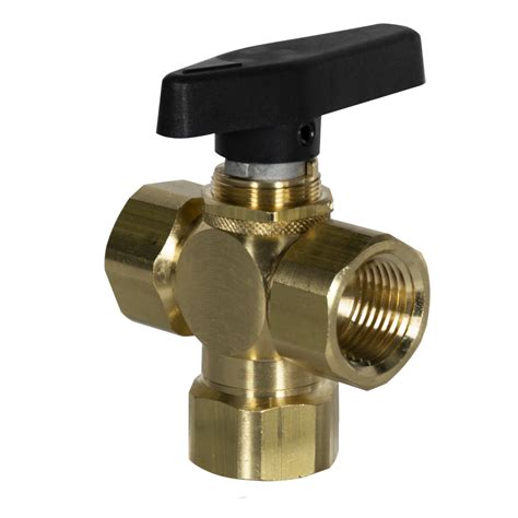 Smc 701 Series 3 Way Brass Ball Valves U S Plastic Corp