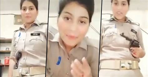 Up Woman Constable Flaunts Revolver On Instagram Probe Ordered After