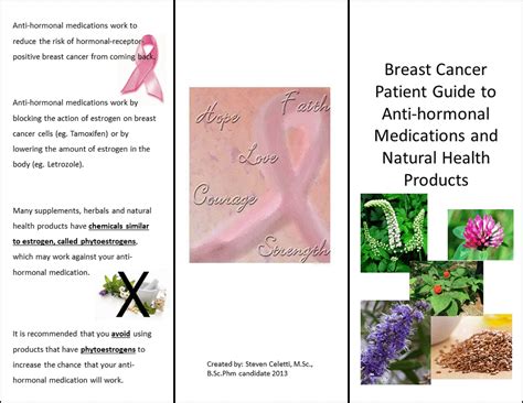 Patient Education Brochure - The Use of Natural Health Products in ...