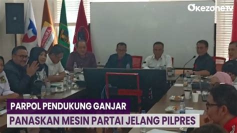 Gelar Pertemuan Parpol Pendukung Ganjar Siap Panaskan Mesin Partai