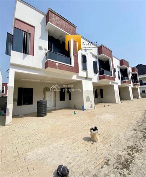 For Sale 4 Bedroom Terraced Duplex Chevron Toll Gate Lekki Lagos