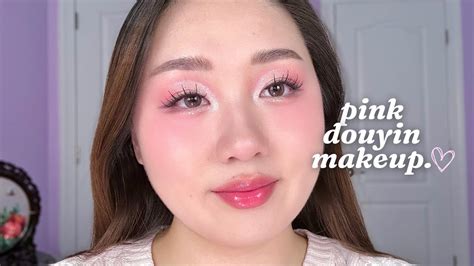 Douyin Valentines Day Look 🌸 Ethereal Pink Makeup Stacy Chen Youtube