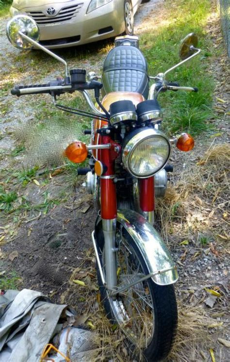 1973 Honda Cb350f 4 Stroke 4 Cylinder Motorcycle