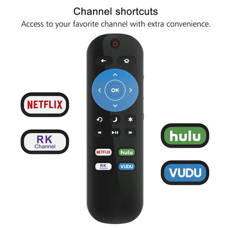 New Replaced Remote Control Fit For Hisense Tv 43r6e 40h4c 50r7050e