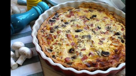 Como Hacer Quiche De Pollo Con Champiñones Noticias de Pollo