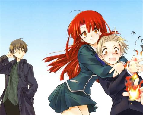 Kaze No Stigma Kazuma Yagami Ayano Kannagi Ren Kannagi Minitokyo