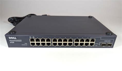 Dell Powerconnect 2724 J0632 24 Port Gigabit Managed Switch Ebay