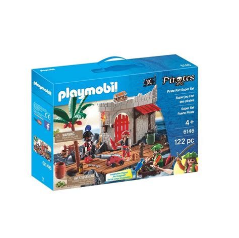 The Playmobil Pirate S Castle Playset Is In Its Box