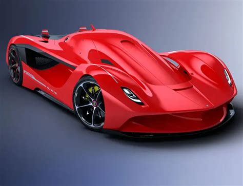 Vision GT Concept Car Proposal for Ferrari by Peter Spriggs - Tuvie